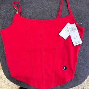 NEW Hollister red tank
